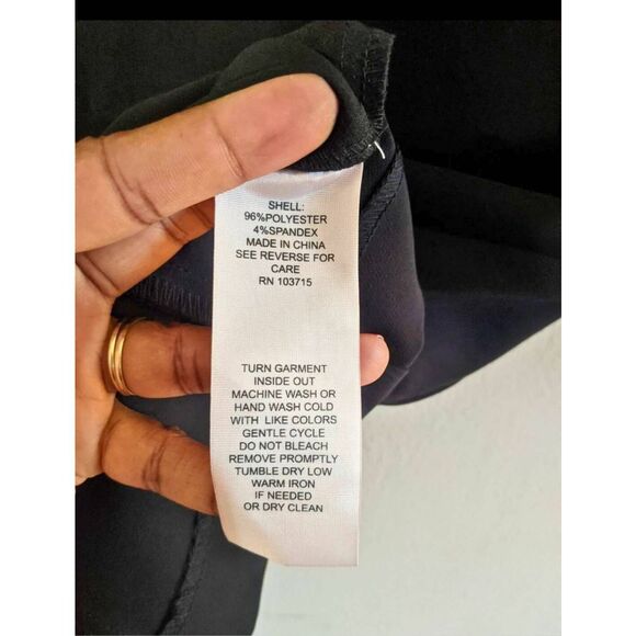 Nanette Lepore Skirt Pencil Women's Size 4 Black Knee-Length Stretch Office Work - Picture 4 of 7